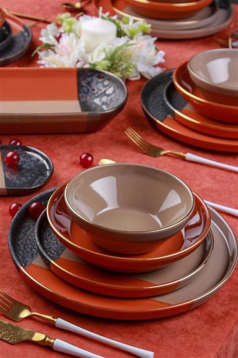 ACAR HOME Elite 27 Parça Yemek Takımı