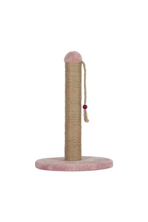 PETSİ Ahşap Direk Kedi Tırmalama 30x50cm Gül Kurusu