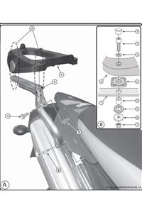 Givi Sr365m Yamaha Xt 660 R - Xt 660 X (07-16) Arka Çanta Taşıyıcı