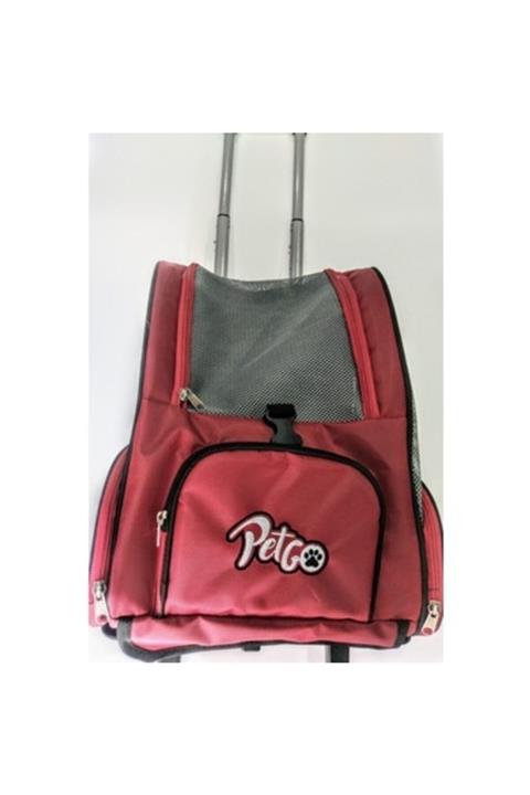 Petgo Kedi-köpek Çekçekli Taşıma Çantası