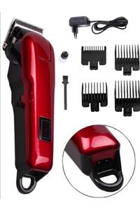 REDMOON Profesyonel Kablosuz Şarjlı Dijital Göstergeli Çelik Bıçaklı Saç Sakal Tıraş Makinesi