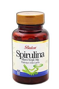 Balen Spirulina Tablet  Yosun Alg 100 X 740 mg