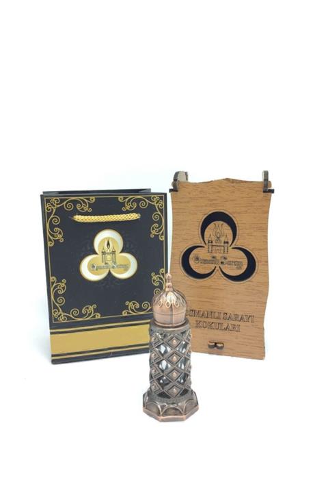 Osmanlı Sarayı Saray Kokusu Bakır Özel Tasarım Şişe 4gr