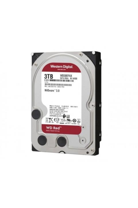 WESTERN DIGITAL Wd Red Wd30efax 3,5&quot 3tb, 256mb, 5400 Rpm, 724-nas-server Hdd