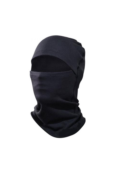 Star Polar Kar Maskesi Siyah Pratik Unisex Bere