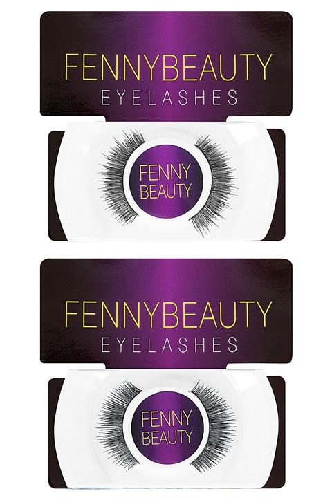 PinkyRose Doğal Görünmlü 2'li Takma Kirpik - Natural Eyelashes