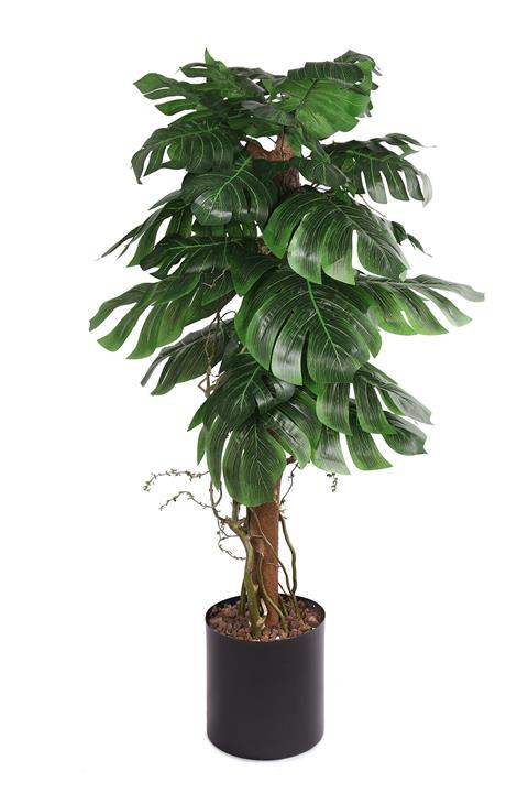 Kibrithane Çiçek Yapay Ağaç Doğal Ağaç Gövdeli Deve Tabanı 140 Cm Kc00300030