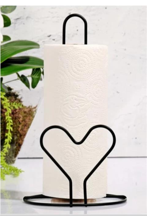 Zarif Home Kalpli Siyah Kagıt Havluluk