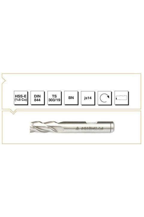 Makina Takım Hss Dın 844/bn Kısa Par.frz.m24