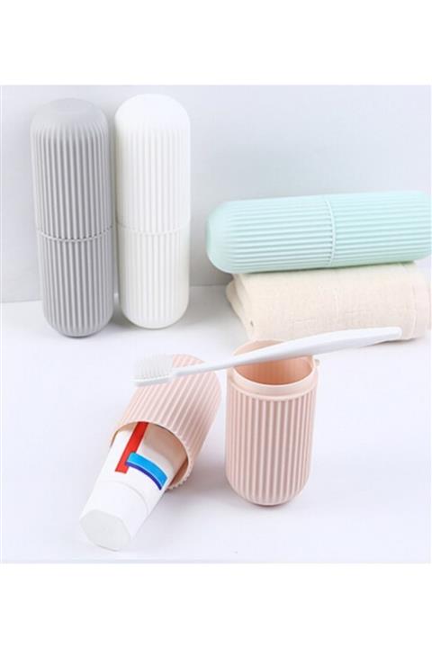 NO NAME Seyahat Tipi Diş Macun Ve Fırçası Kabı