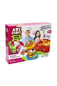 Burnis Toy Gerçek Dede Art Craft Mutfak Hamur Set 12 Parça 224 Gr 99