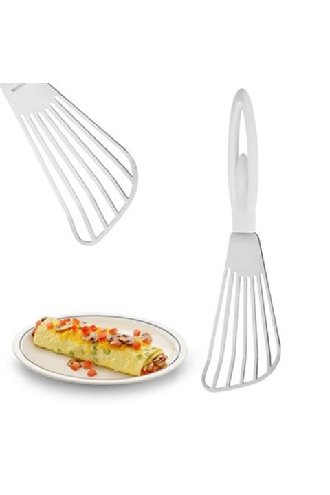 FırsatVar Balerin Tasarım Saplı Metal Omlet Çevirici