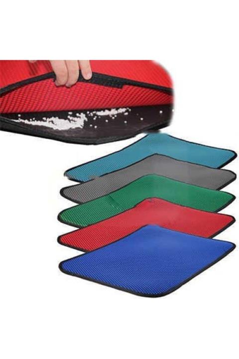 Koçlar Kedi Paspası Tuvalet Önü 90 X 60 Cm Renk Kırmızı