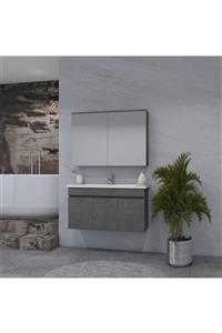 h10 Concept Isola Banyo Dolabı 100 Cm