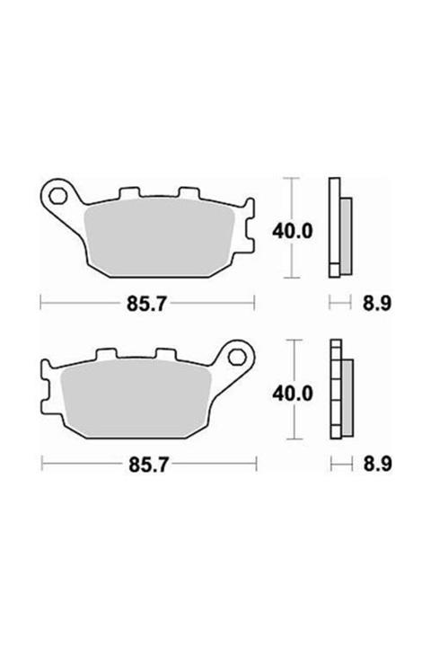 Braking 742cm56 Sinterli Fren Balatası