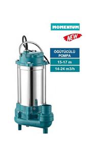 Momentum P1500f- 2hp-220v- Parçalayıcı Bıçaklı Paslanmaz Gövdeli Foseptik Dalgıç Pompa 3g Sulama