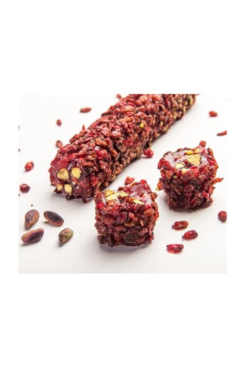 Dilşeker Kral - Zereşk Üzümlü Nar Aromalı Antep Fıstıklı Lokum 1000 Gram