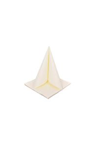 AIRLAID Fildişi Airlaid Kumaş Dokulu Peçete 40x40 1/4 50'li Paket