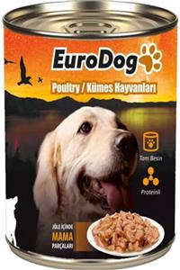 Eurodog Köpek Konservesi Kümes Hayvanlı 415gr