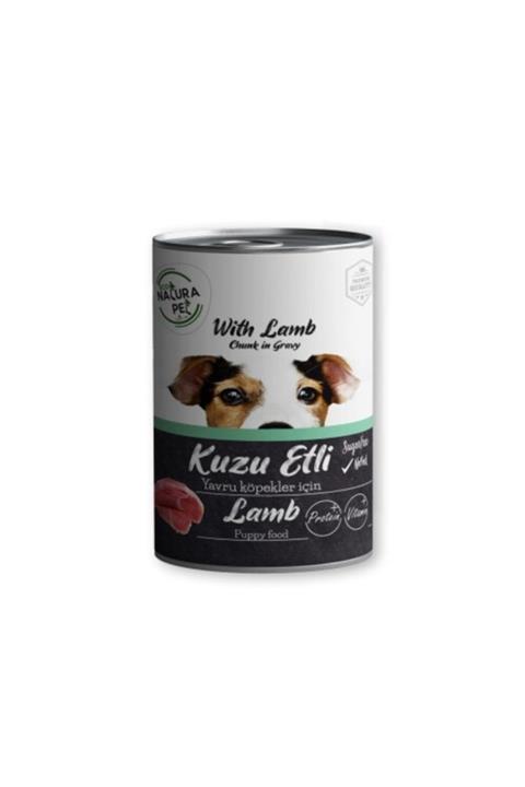 natura Eco Pet Kuzu Etli Yavru Konserve Köpek Maması 400 Gr.