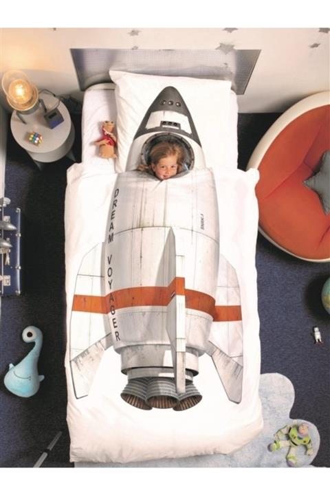 Snurk Nevresim Takımı 135*200 Cm - Rocket