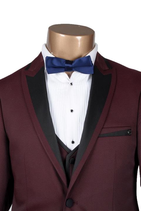 MASERTO Erkek Mavi Kelebek Papyon