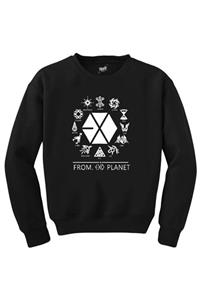 Gökhan Club Exo Baskılı Unisex Sweatshirt