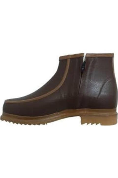 Derby Fermuarlı Bot %100 Kauçuktur Soğuktan Etkilenmez Iş Inşaat Bahçe Tse