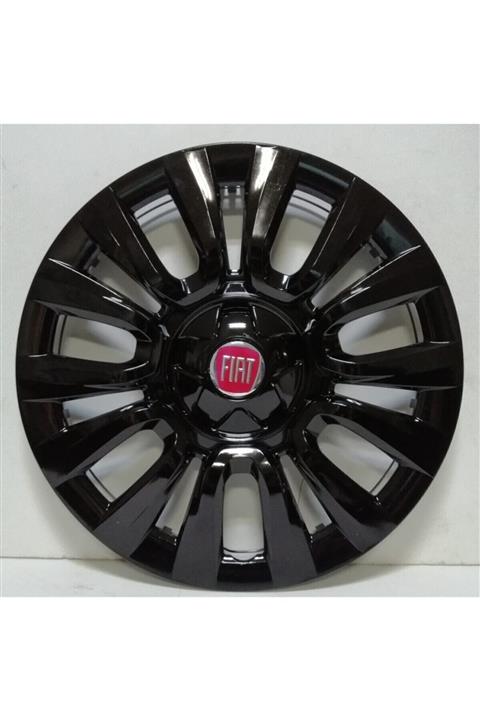 GÖKASAUTO Fiat Egea 15 Inç Piano Black Jant Kapağı 4 Adet