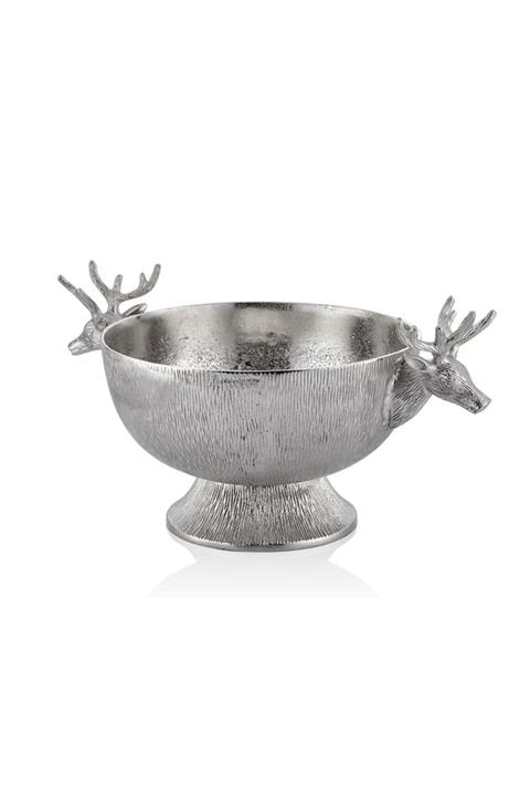 LAMEDORE Cıft Geyık Baslıklı Dekoratıf