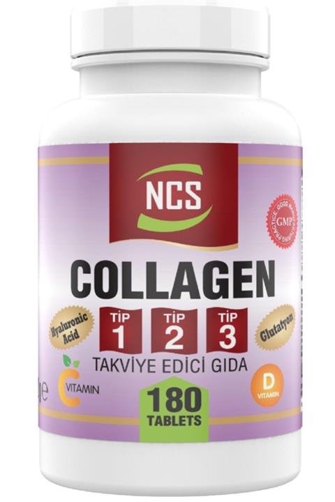 NCS 180 Tablet Hidrolize Collagen Tip 1-2-3 Glutatyon Vitamin C