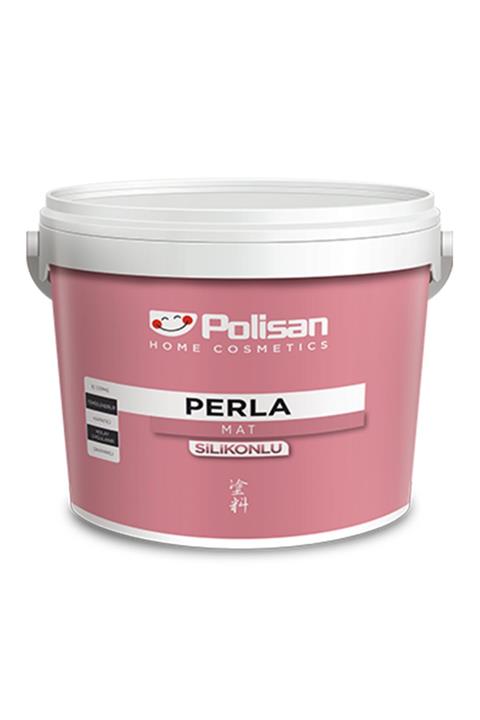 Polisan Perla Silikonlu Mat Iç Cephe Boya - 1590-mutlu Mavi Ci-7441