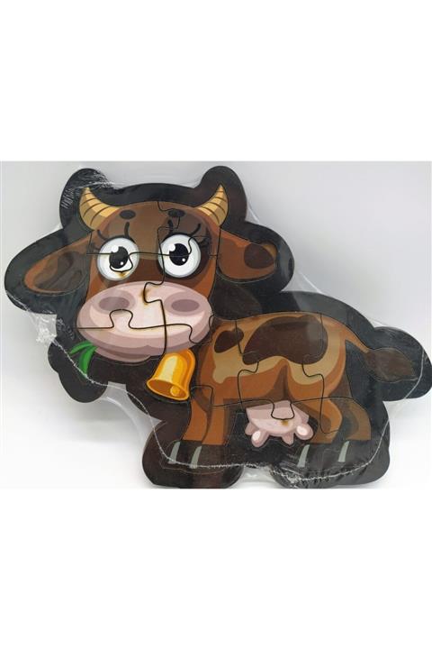 HOBBOY Ahşap Puzzle Inek