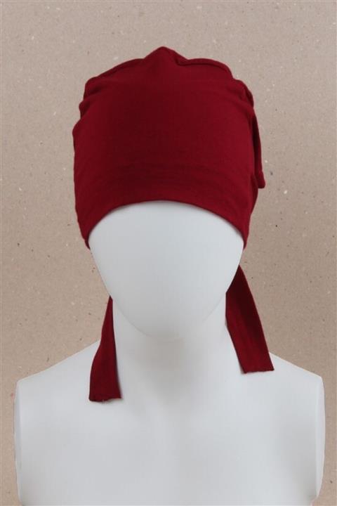 İsra Silk Bordo Silikonlu Kaymaz Bone