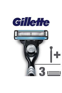 Gillette Mach3 Tıraş Makinesi + 2'Li Yedek Tıraş Bıçağı 7702018425570