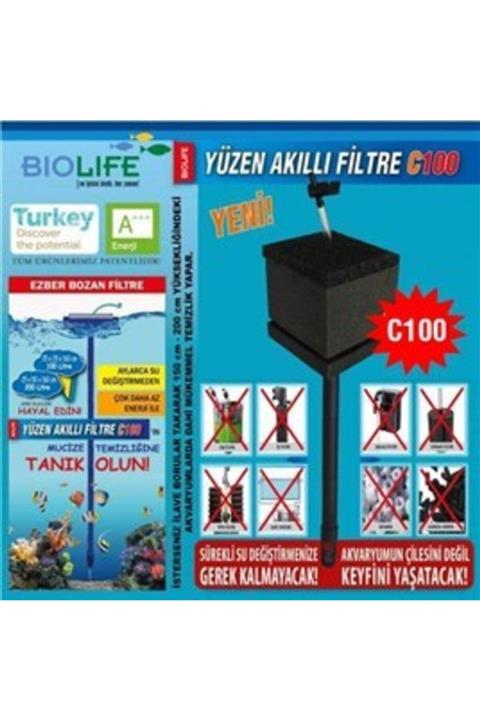Biolife C100 Akıllı Yüzen Filtre
