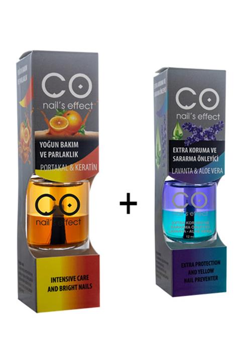 CO Nail's Effect Co Yoğun Bakım Ve Parlaklık - Extra Koruma Ve Sararma Önleyici