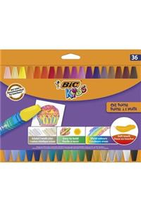 Bic 36 Renk Kids Yağlı Pastel Boya