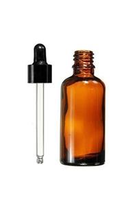 4asdepo Amber Cam Şişe 30 Ml Cam Damlalıklı 25 Adet