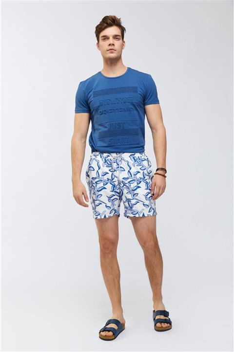 Avva Çiçek Baskılı Deniz Şortu