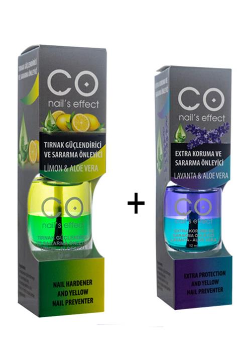 CO Nail's Effect Co Tırnak Eti Güçlendirici Ve Sararma Önleyici - Extra Koruma Ve Sararma Önleyici