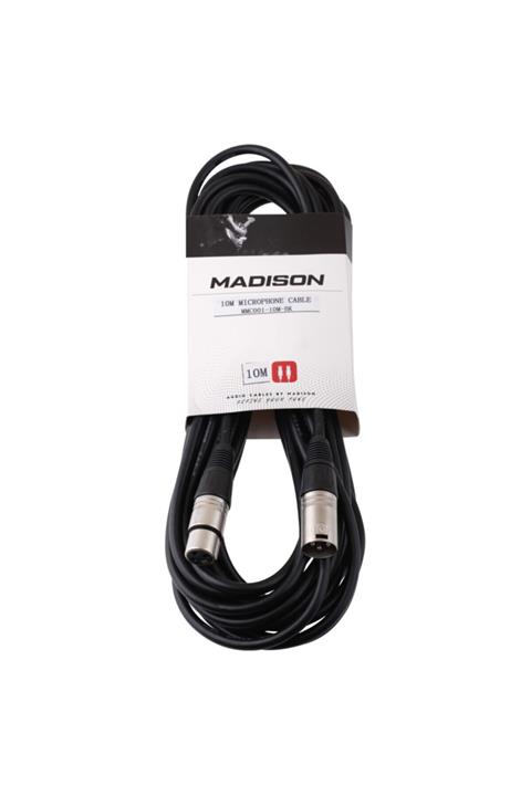 Madison Mikrofon Kablosu 10 Metre- Siyah
