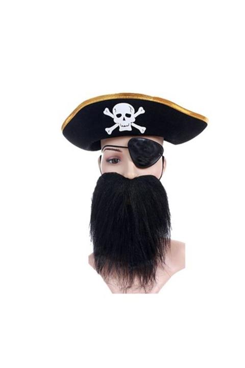 ekolpazar 3'lü Çocuk Boy Altın Renk Korsan Set