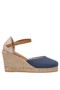 Nine West ARTEMISIA 1FX Lacivert Kadın Dolgu Topuklu Sandalet 101017833