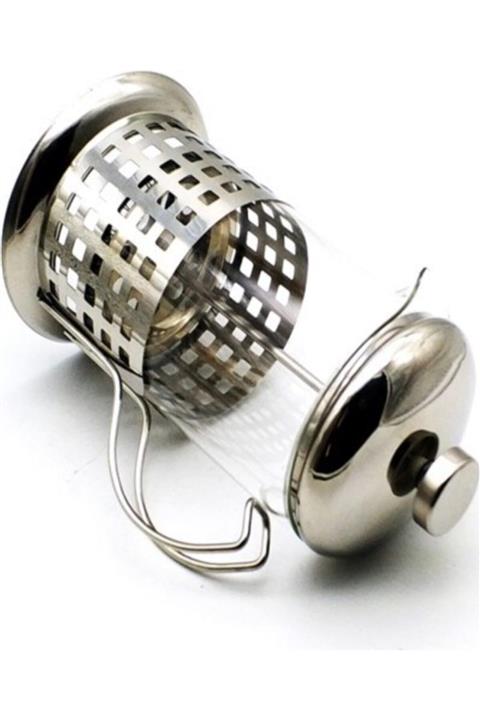 Firsat Ayi Cam Üzeri Çelik Kaplama 350 ml French Press