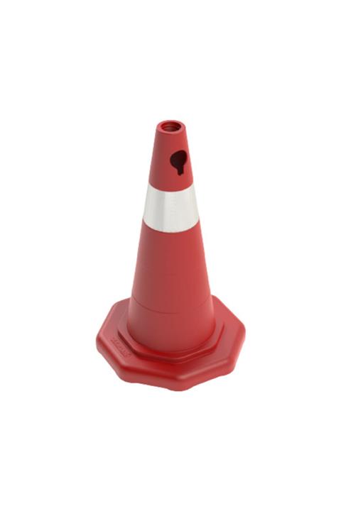 Zeplin Trafik Konisi 500mm Ppc Tek Reklektifli