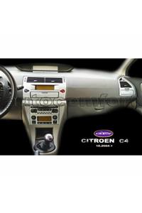 DNCTUNING Citroen C4 Konsol/maun Kaplama 2004+ 14.prç Gümüş-gri Renk