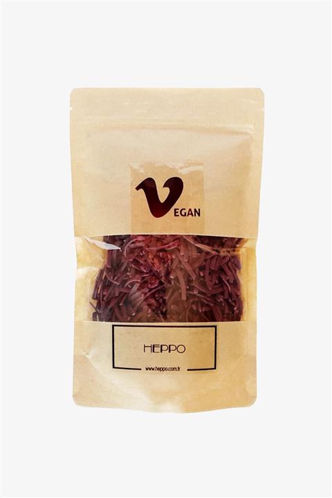 HEPPO Vegan Mor Unlu Erişte 300 Gr