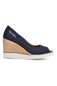 Pierre Cardin 51054 Lacivert Dolgu Topuklu Günlük Ayakkabı
