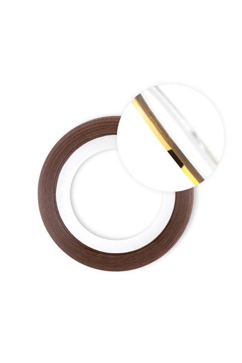 Mia Professional Nail Art Yapışkan Şerit 1metre Altın Ince